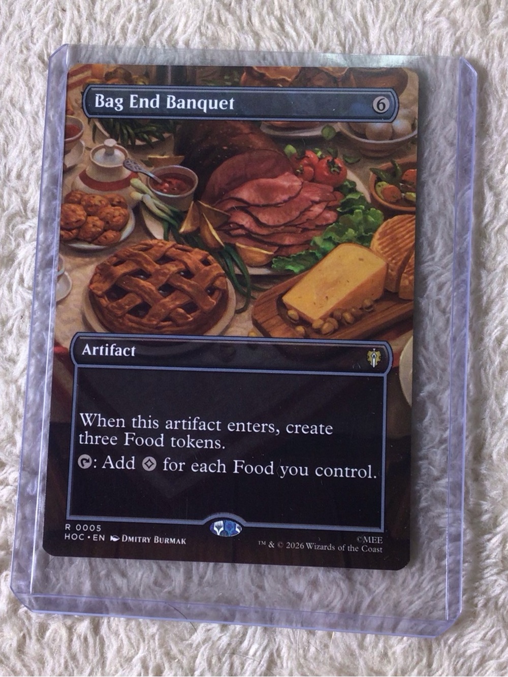 Bag End Banquet Artifact Card